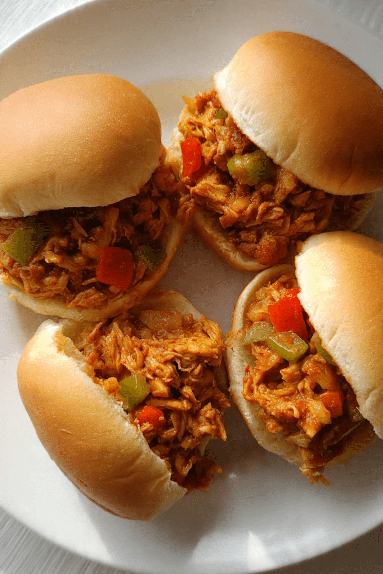 Easy Cajun Chicken Sloppy Joes Recipe