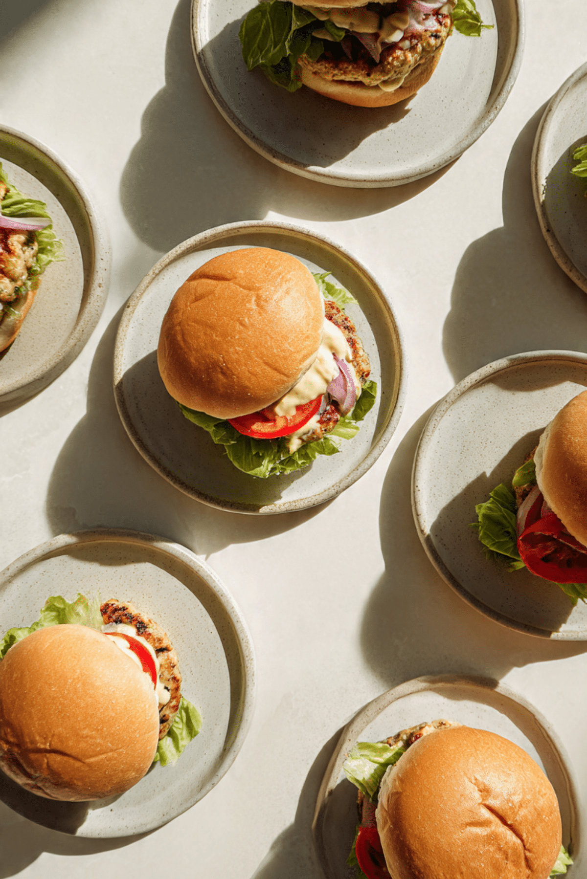 Mediterranean Turkey Burgers