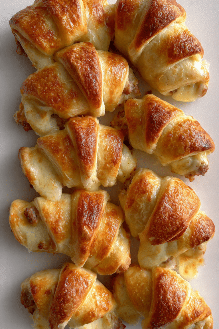 Sausage Cream Cheese Crescents