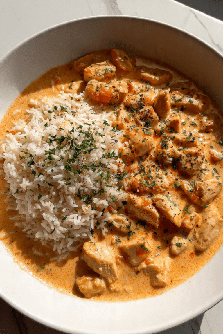 Creamy Cajun Chicken Rice Recipe