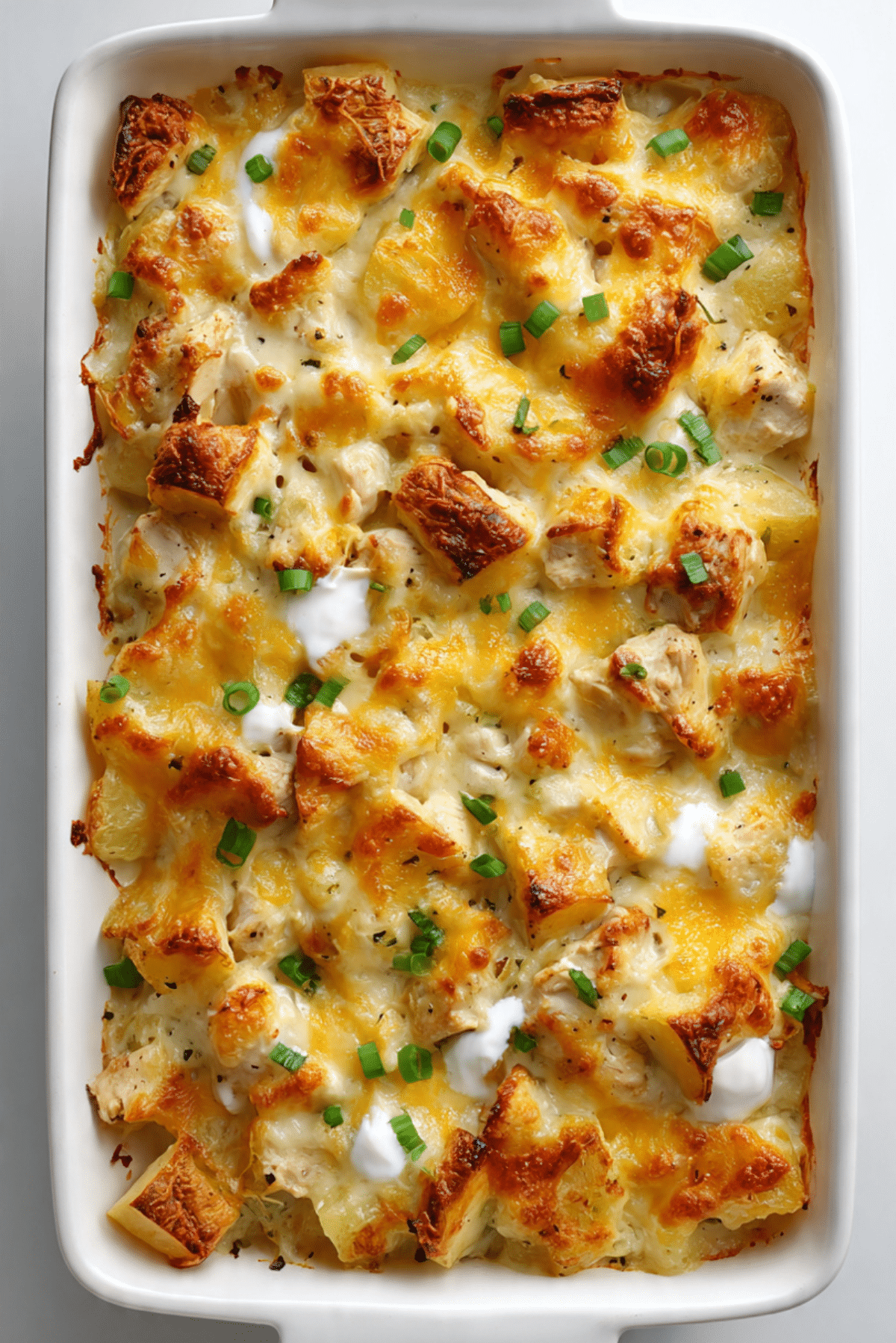 Loaded Chicken & Potato Casserole