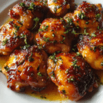 Chicken Thighs Glazed