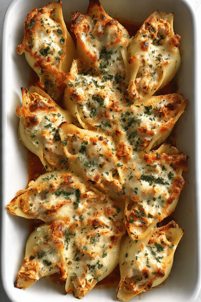 Hearty Marry Me Chicken Stuffed Shells Recipe
