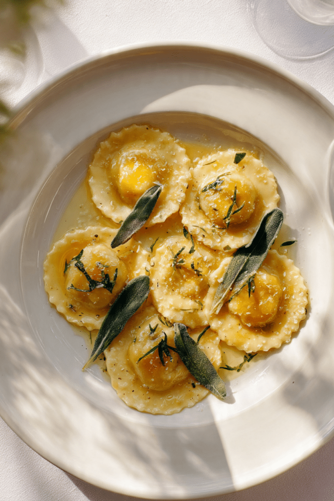 Butternut Squash & Sage Ravioli
