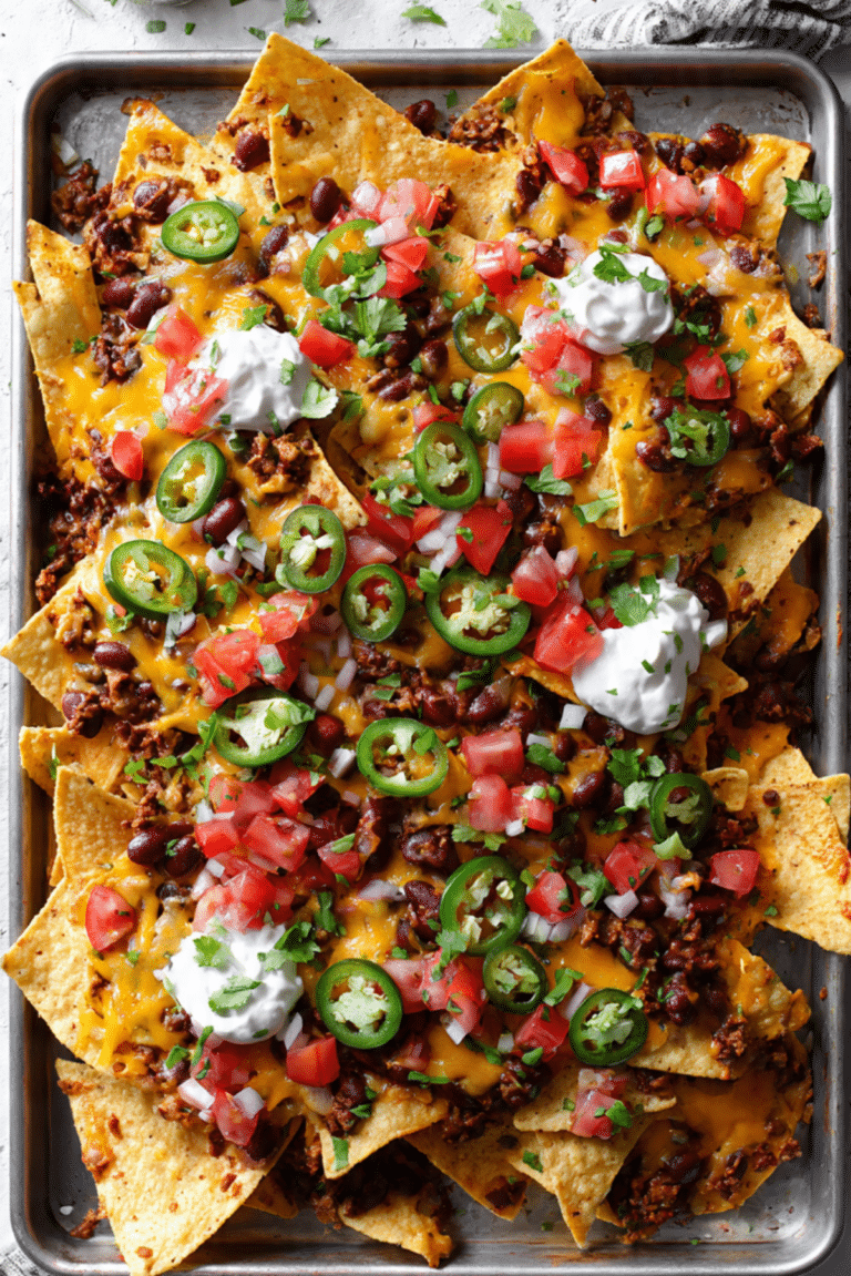 Chili Cheese Nachos
