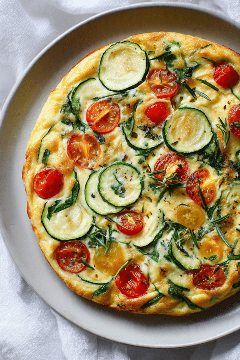 Spring Vegetable Frittata