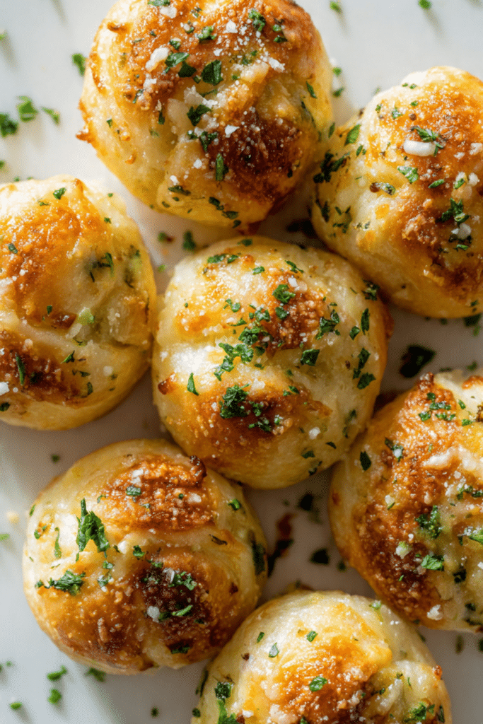 Cheese-Filled Garlic Knots