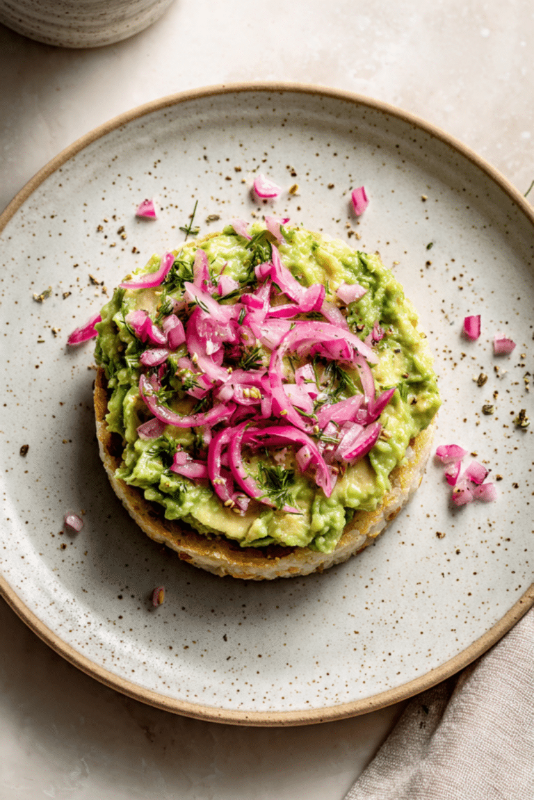 Megan Trainor’s Avocado Rice Cake